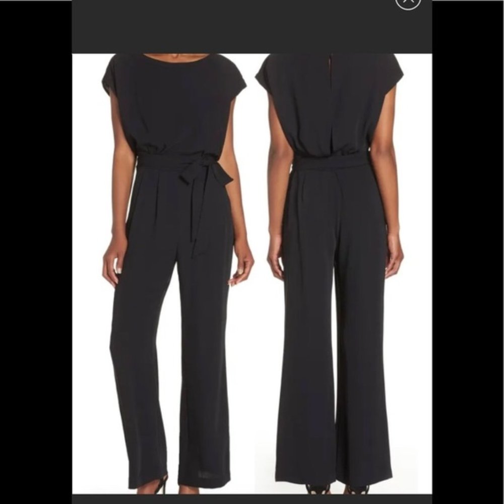 NWOT,  Cap Sleeve Wide Leg Jumpsuit ELIZA J